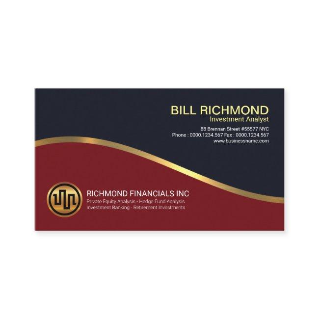 Bold Energetic Retro Gold Wave Investment