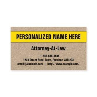 Bold & Eye-Catching Attorney-At-Law