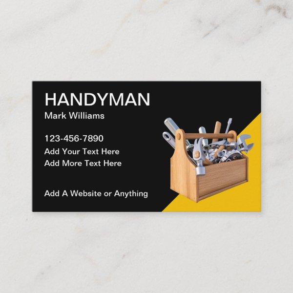 Bold Handyman Toolbox