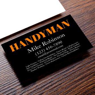 Bold Modern Handyman Services