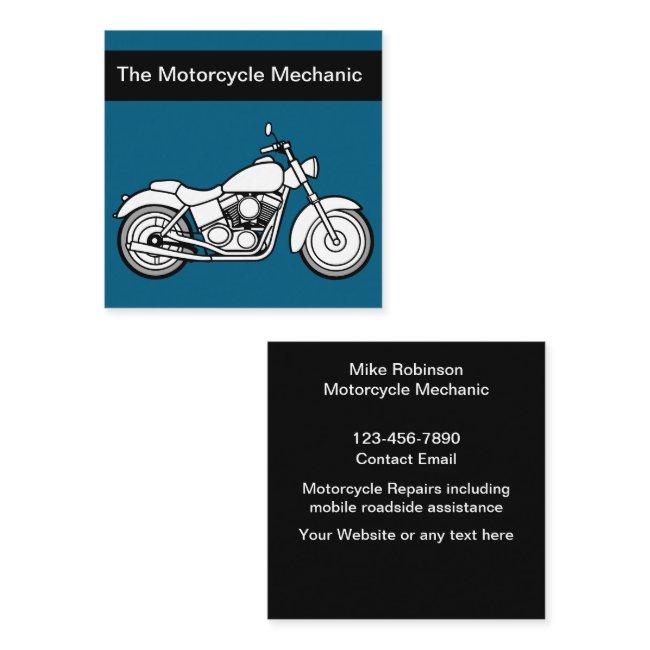 Bold Modern Motorcycle Mechanic