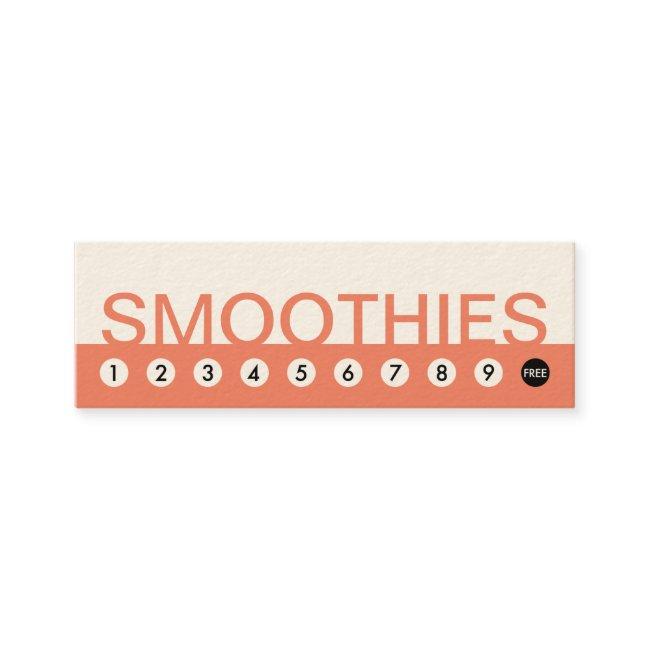 bold SMOOTHIES customer loyalty