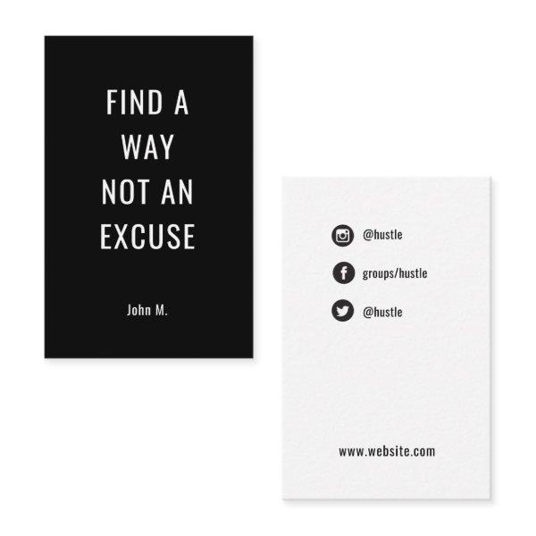 Bold Social Media Card Template