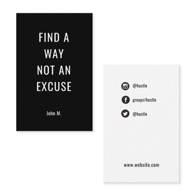 Bold Social Media Card Template