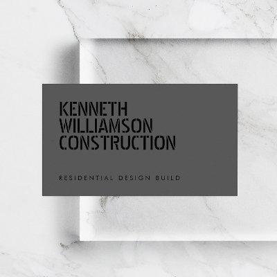 Bold Stenciled Dark Gray Construction