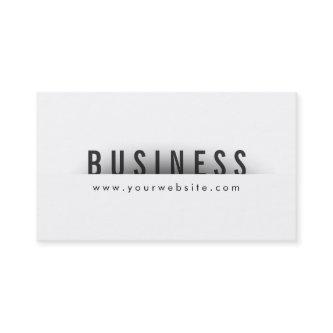 Bold Title Minimalism Optician