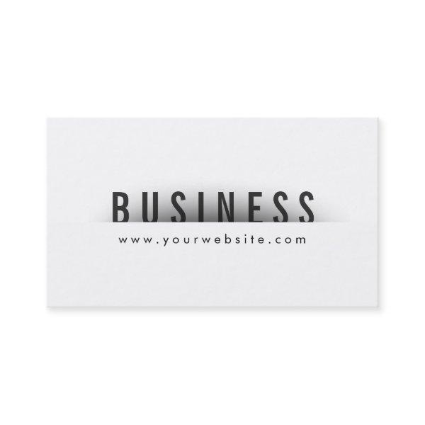 Bold Title Minimalism Optician