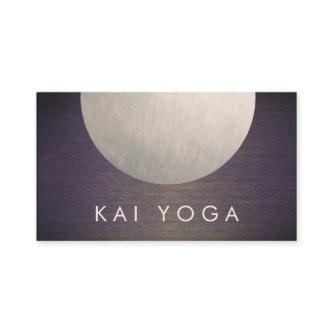Bold Zen Circle Yoga and Meditation Teacher Wood