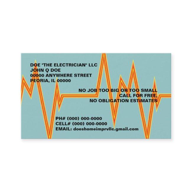 BOLT OF ELECTRICITY ELECTRICIAN'S