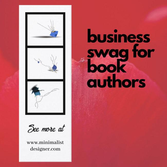 Book author promotional swag amazing bookmark mini