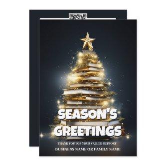 Book christmas tree business holiday photo