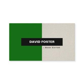 Book Editor - Simple Elegant Stylish