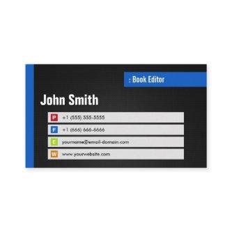 Book Editor - Stylish Theme QR Code
