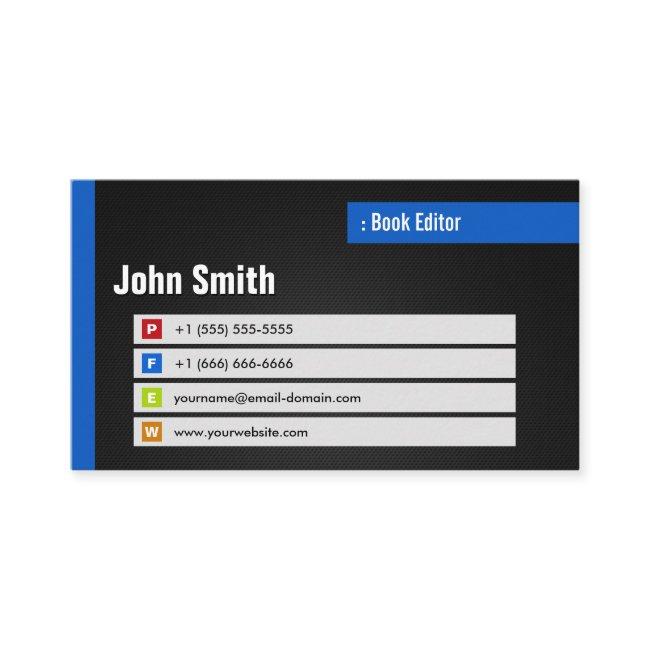 Book Editor - Stylish Theme QR Code