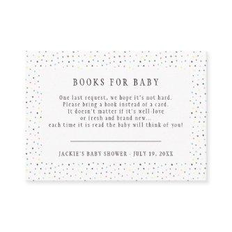 Book Request | Matching Baby Shower Enclosure Card