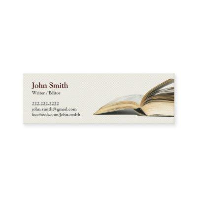 Book Writer/Editor