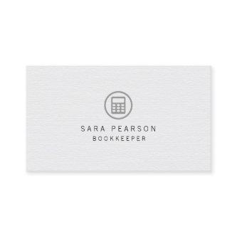 Bookkeeper Black Calculator Icon Finance