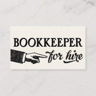 Bookkeeper  - Any Background Color!