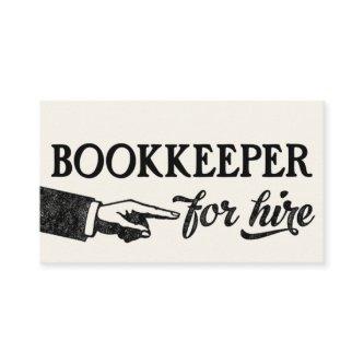 Bookkeeper  - Any Background Color!