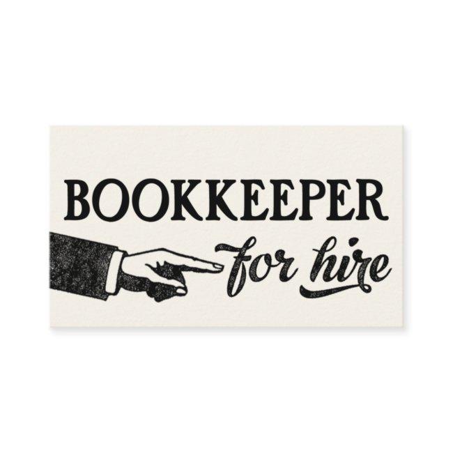 Bookkeeper - Any Background Color!