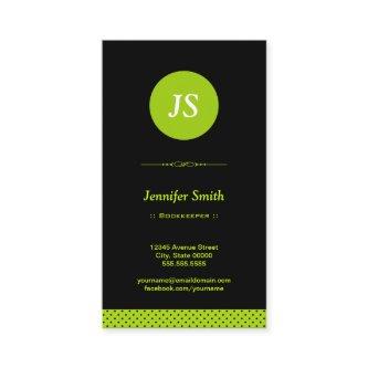 Bookkeeper - Stylish Apple Green
