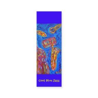 Bookmark - Cool Blue Jazz Mini