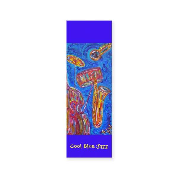 Bookmark - Cool Blue Jazz Mini