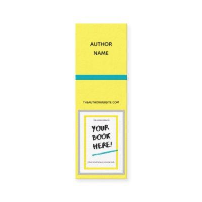 Bookmark for book signing, self-help, nonfiction mini