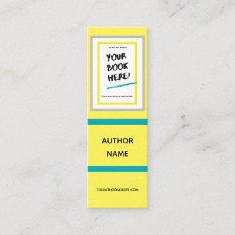Bookmark for Writer Author with Bright Colors Mini