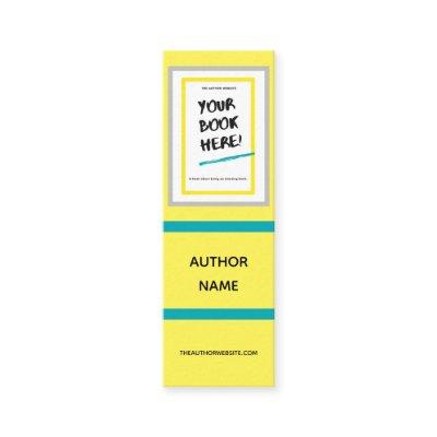 Bookmark for Writer Author with Bright Colors Mini