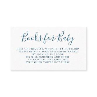 Books Request | Baby Shower Invitation Insert