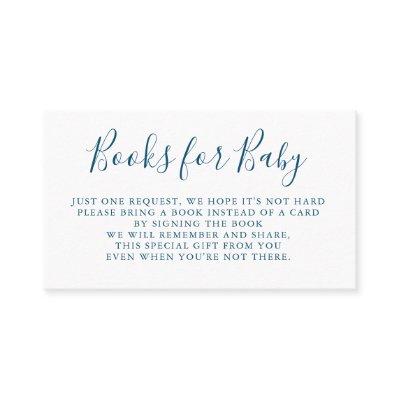 Books Request | Baby Shower Invitation Insert