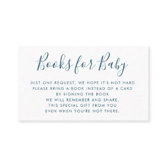 Books Request | Baby Shower Invitation Insert