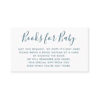 Books Request | Baby Shower Invitation Insert