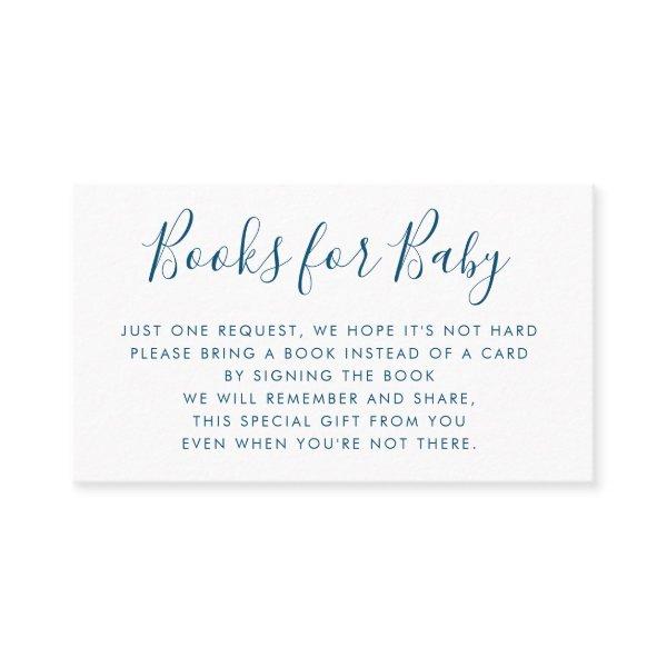 Books Request | Baby Shower Invitation Insert