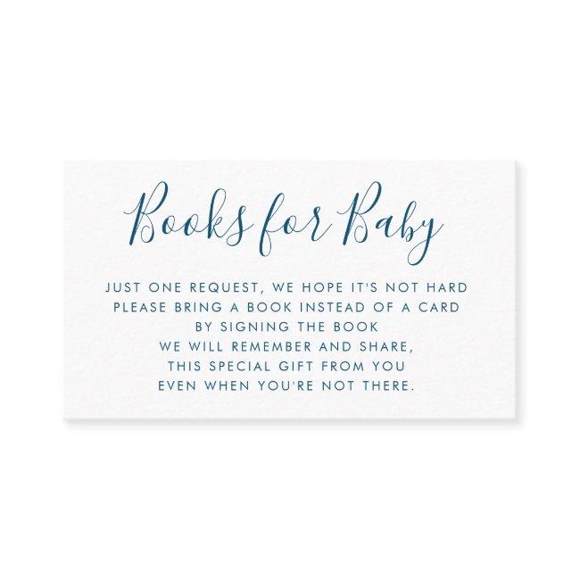Books Request | Baby Shower Invitation Insert
