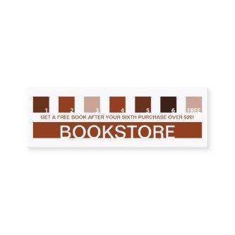 BOOKSTORE customer appreciation (mod squares) Loya Loyalty Card