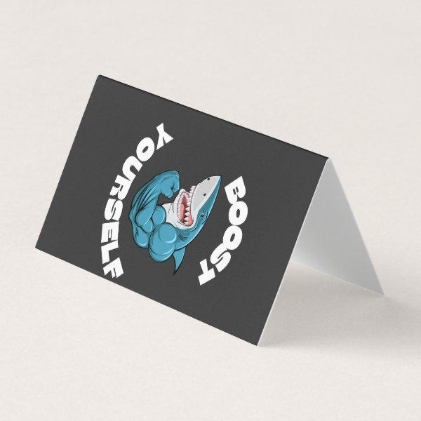 Boost yourself design for all gym lovers