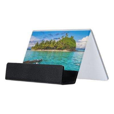 Bora Bora lagoon Desk  Holder