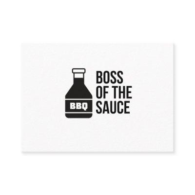 BOSS OF THE BBQ SAUCE