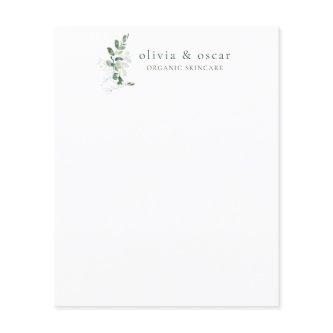 Botanical Eucalyptus Minimal Business Stationery