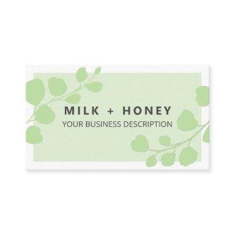 Botanical Pastel Green Soap And Candle