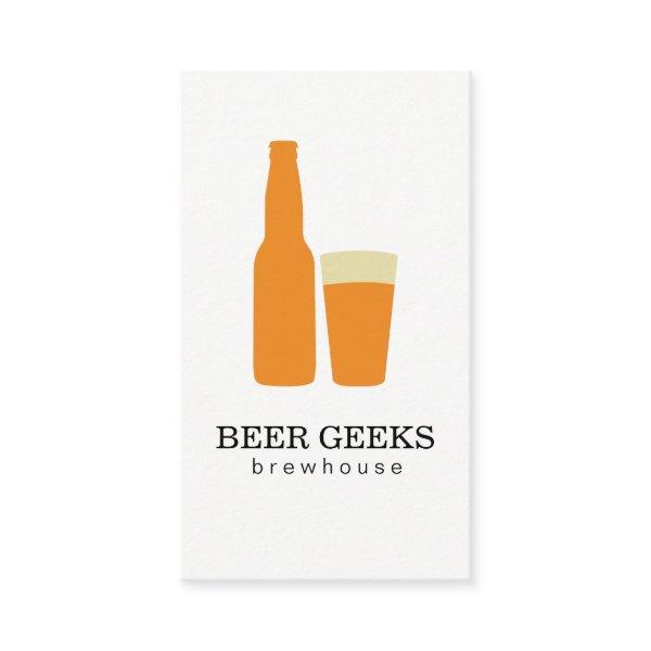 Bottle and Glass Pint
