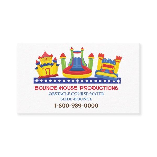 BOUNCE BOUNCY HOUSE BIRTHDAY PARTY Business Sign