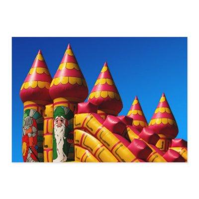 Bouncy Castle Party Invite