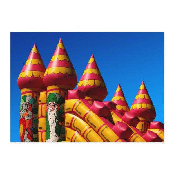 Bouncy Castle Party Invite