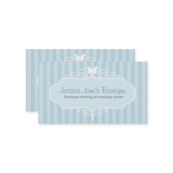 Boutique shop mint blue swing tag /