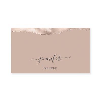 Boutique Shop QR Code Powder Silver Glitter Drips