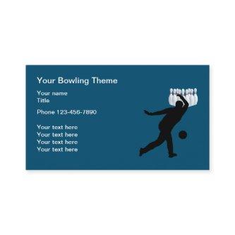 Bowling Theme Unique