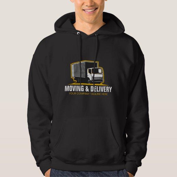 Box Truck Moving Hauling Delivery Service Company  Hoodie